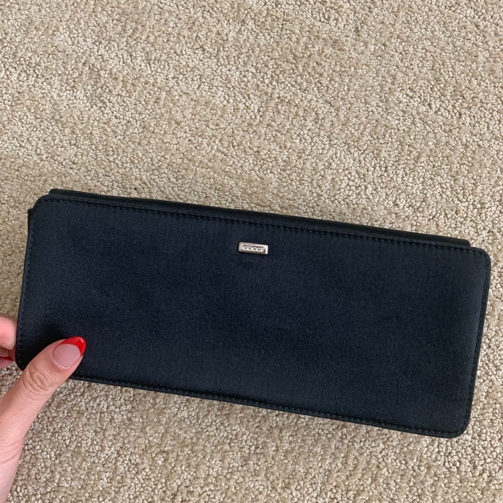 Gucci black clutch